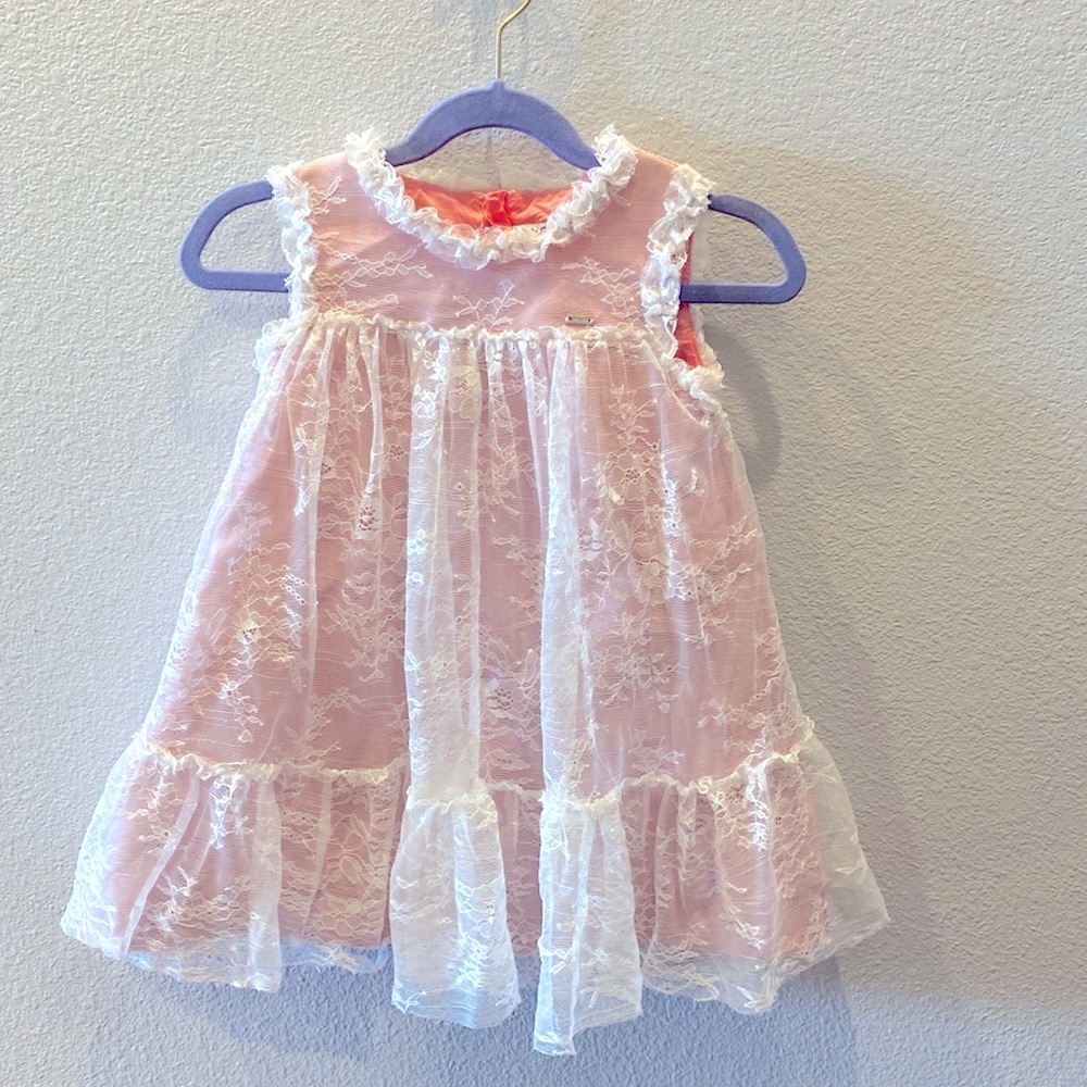 Mayoral toddler girls lace dress. Size 3T